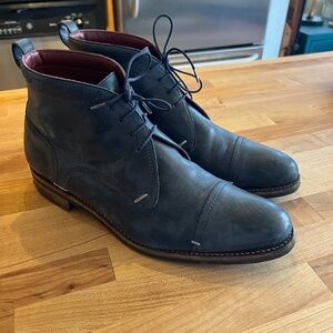 Rider Boot Company Jackson Men’s Dress Boots - Navy - Size: 12